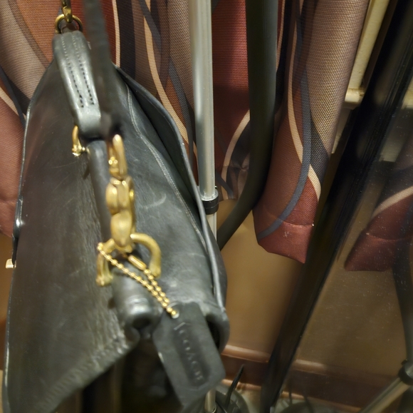 Vintage Leather Coach briefcase - Picture 3 of 6